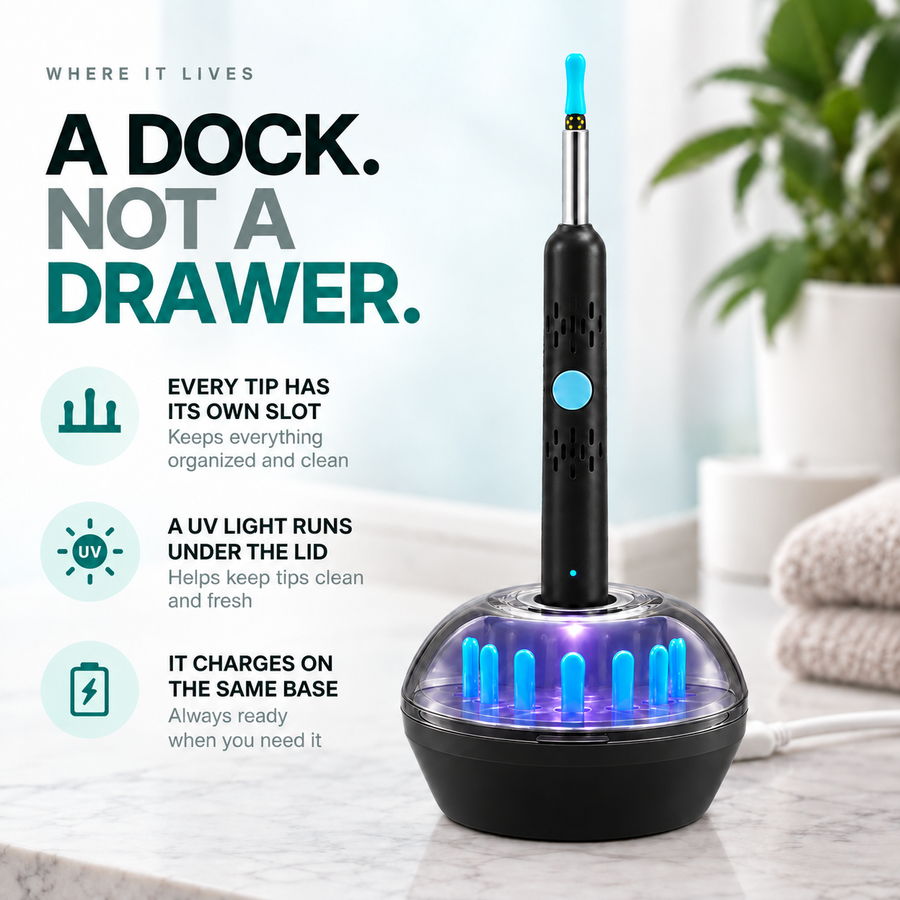 A dock, not a drawer